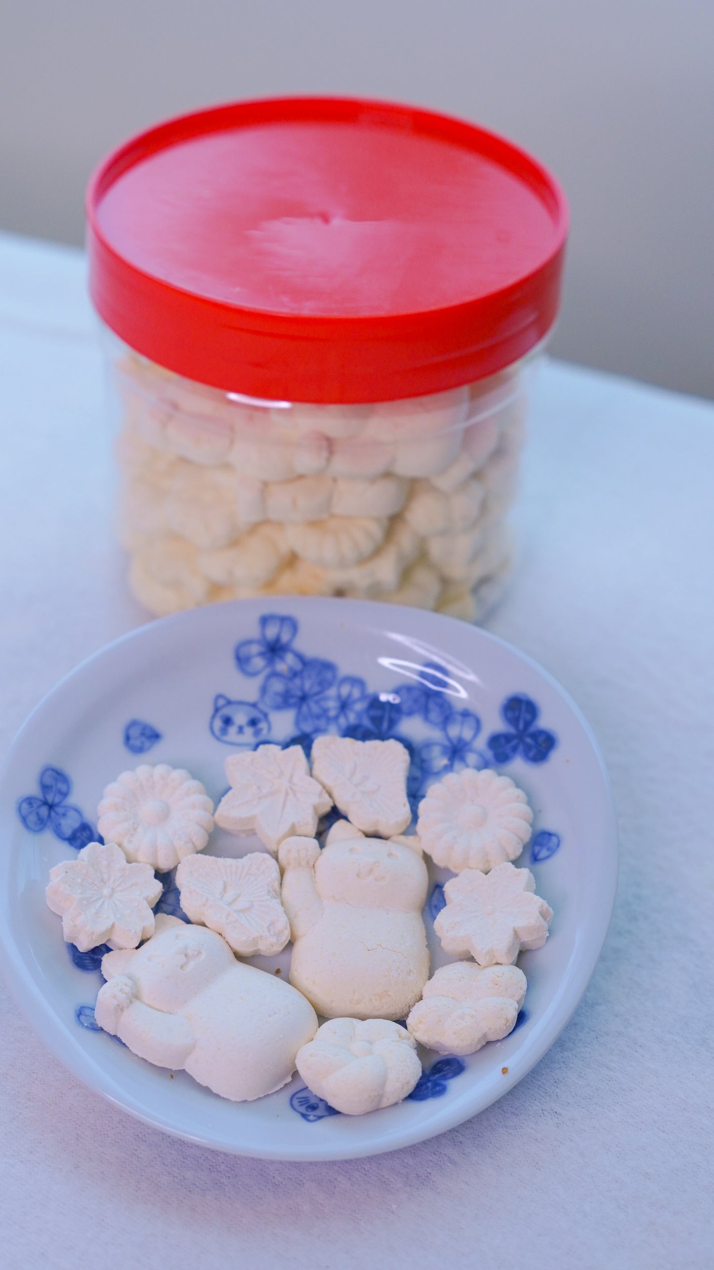 CNY Cookies| Fortune Cat Kueh Bangkit| Yummy Cookies!